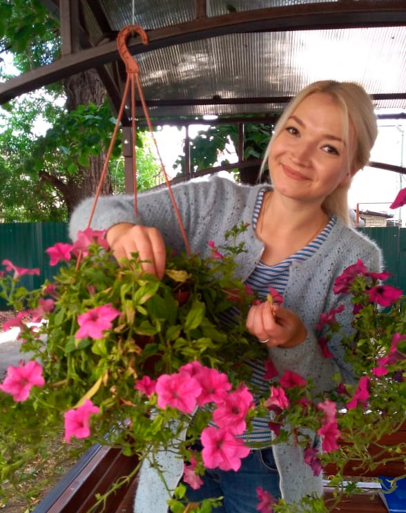 Уголок природы во внутреннем дворике Академии