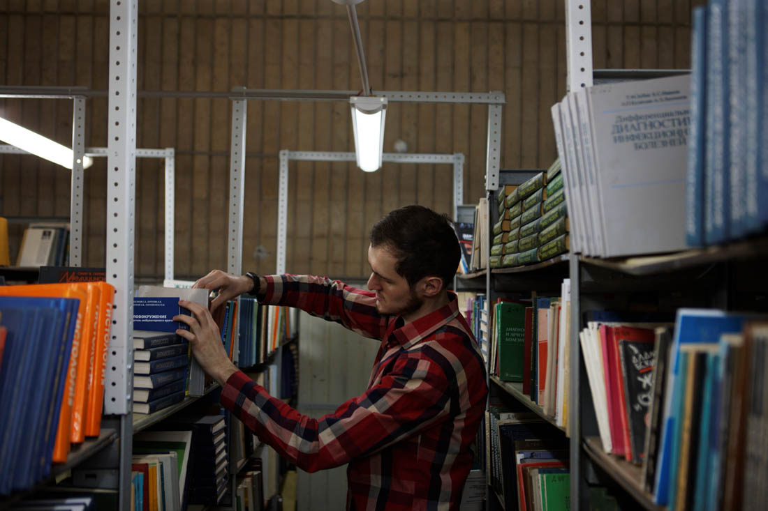 Санитарный день в библиотеке