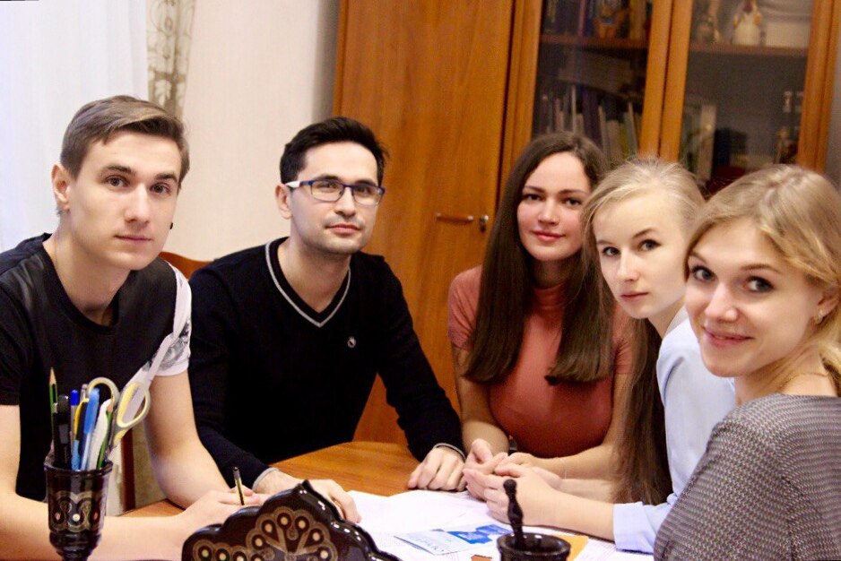 Встреча актива Совета молодежи РМАНПО с председателем Совета обучающихся и молодых учёных Казанской Государственной Медицинской Академии Каримом Гариповым