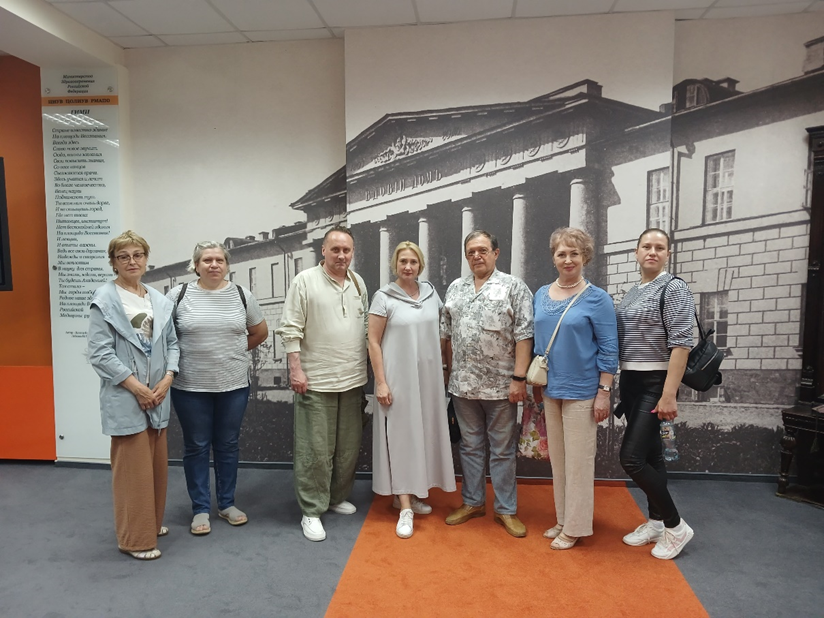 Летние экскурсии в музее Академии для слушателей кафедры мобилизационной подготовки здравоохранения