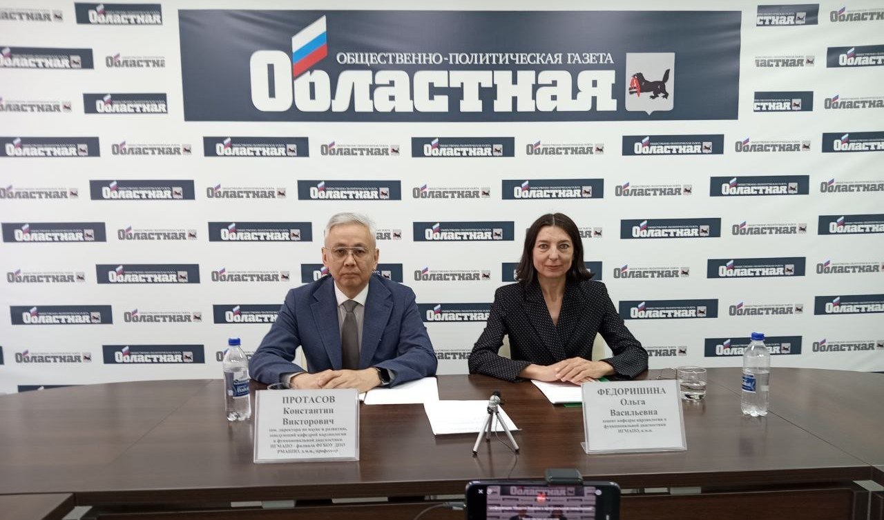 Сотрудники ИГМАПО поделились с журналистами методами борьбы с артериальной гипертензией и мерами профилактики сердечной недостаточности