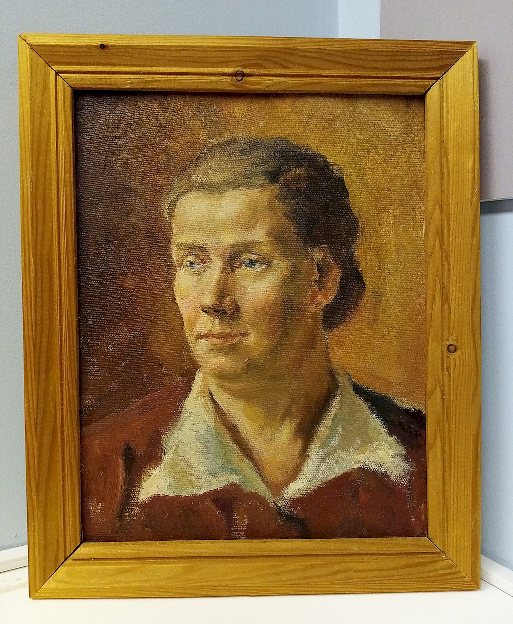 Портрет М.Д. Ковригиной. Т. Ковригина, холст масло, 1952