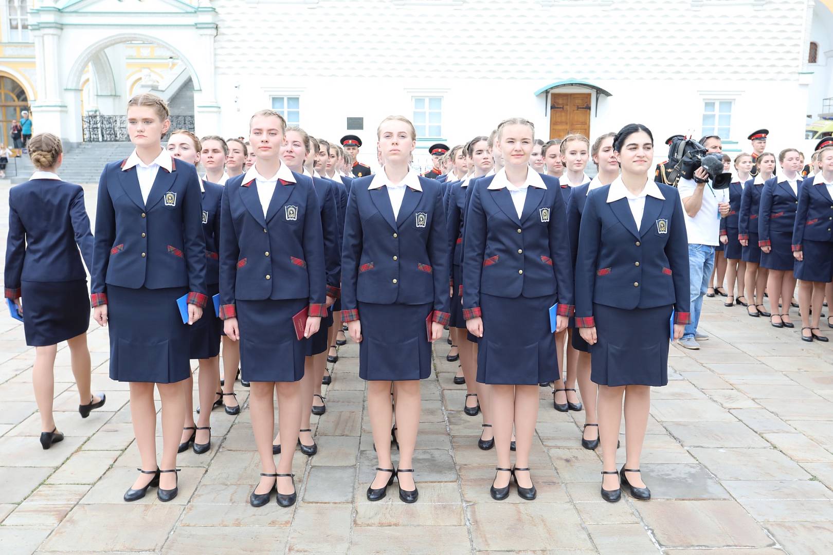Девятый выпуск воспитанниц Московского кадетского корпуса «Пансион воспитанниц Министерства обороны Российской Федерации»